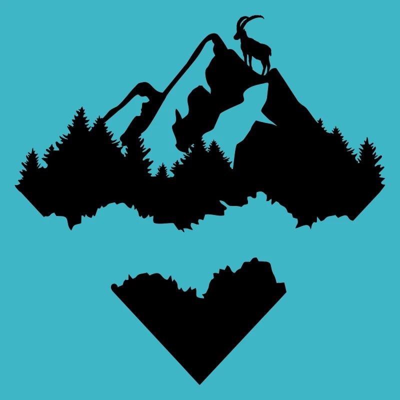 Mountains, Forest and Ibex Triangle