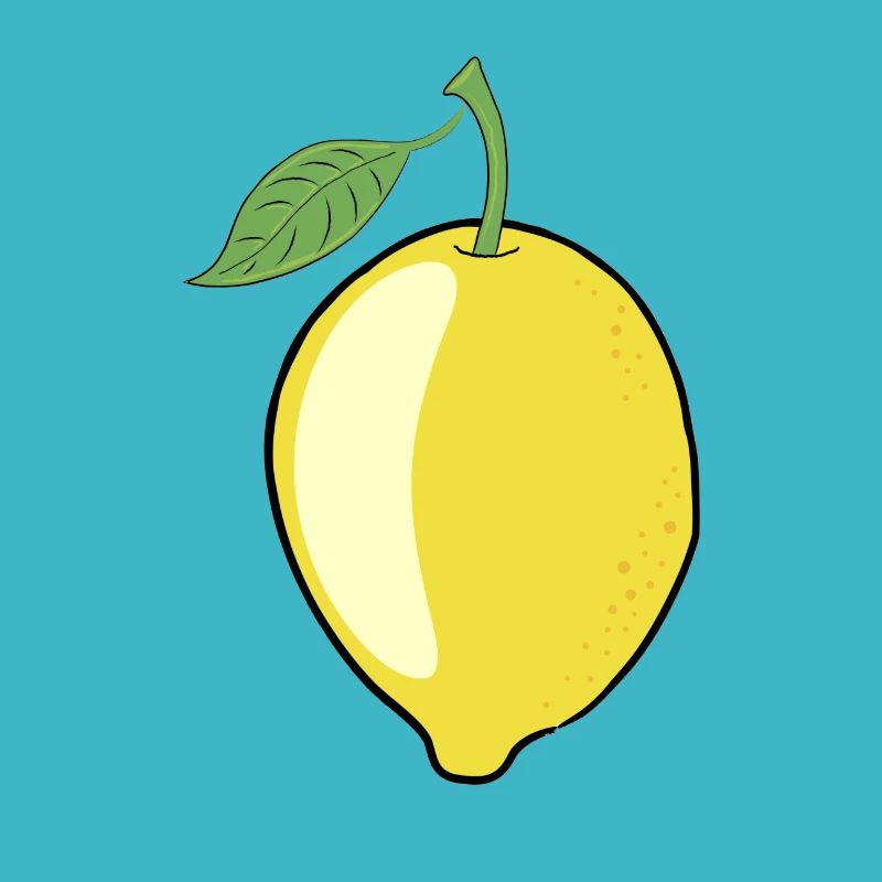 Zitrone Limone Frucht vom Zitronenbaum