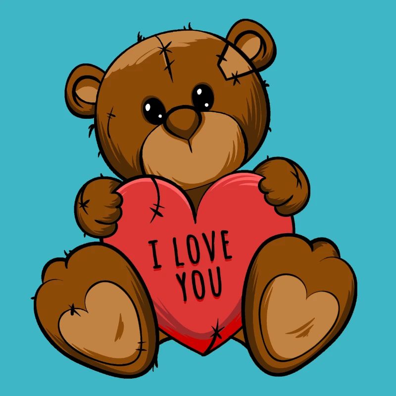 Teddy bear. Valentine's Day