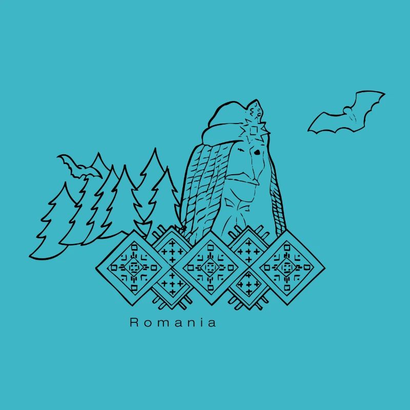 Rumänien Reise, schwarz