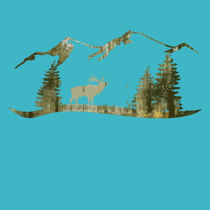 Deer in the forest