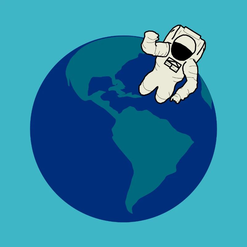 Astronaut, Raumfahrt, Erde, Spaceman, Weltall