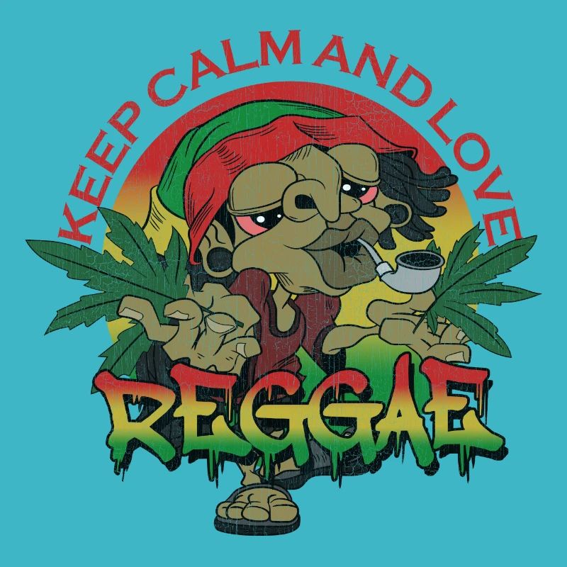 keep calm and love reggae