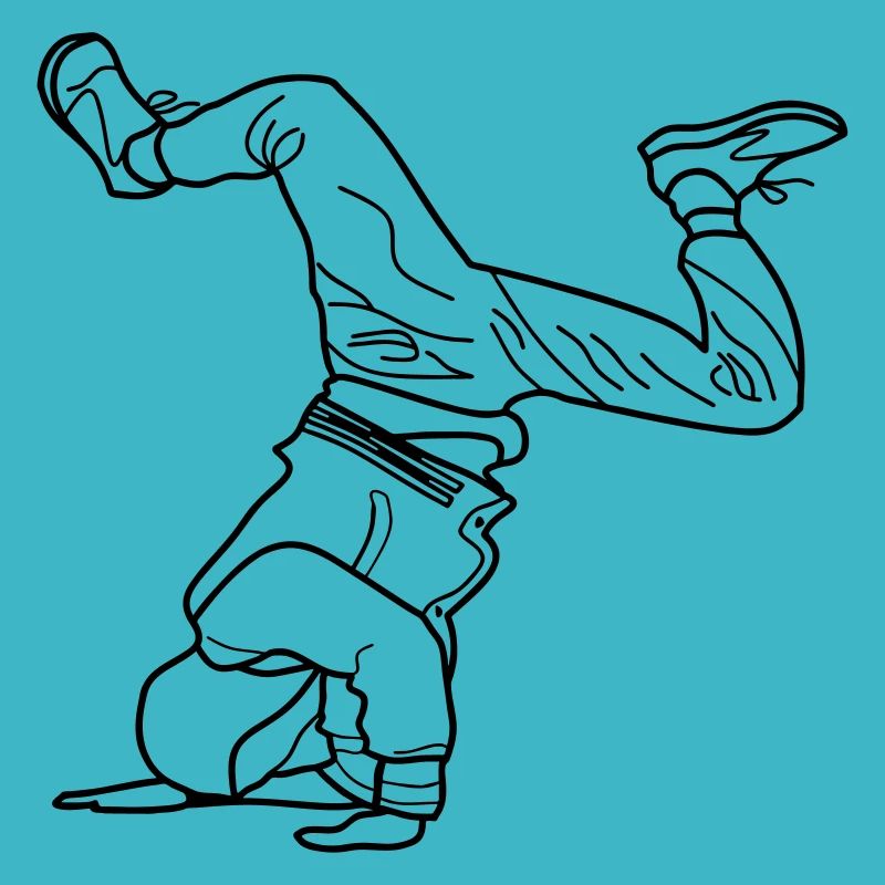 B Boy B-Boy Elbow Freeze black break dance
