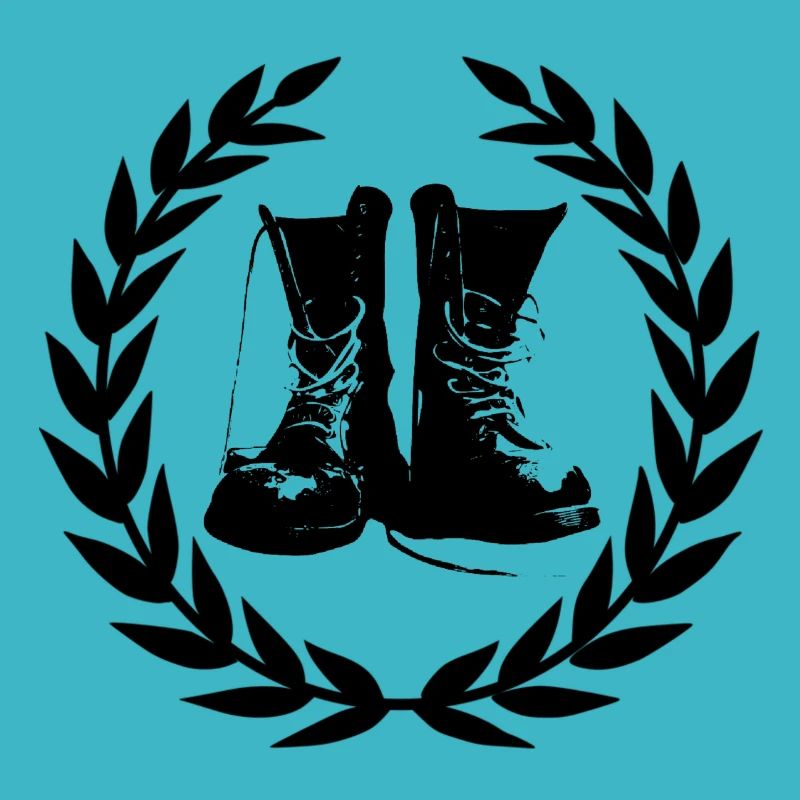 skin boots laurel design