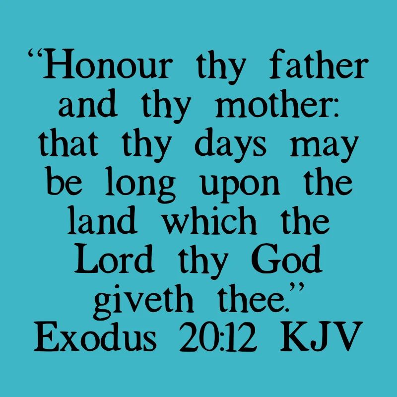Exode 20:12 LSG