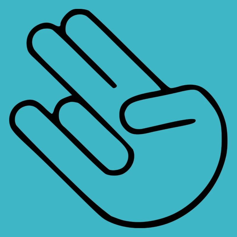 Shocker Autoaufkleber Sticker Geschenk Hand Geste