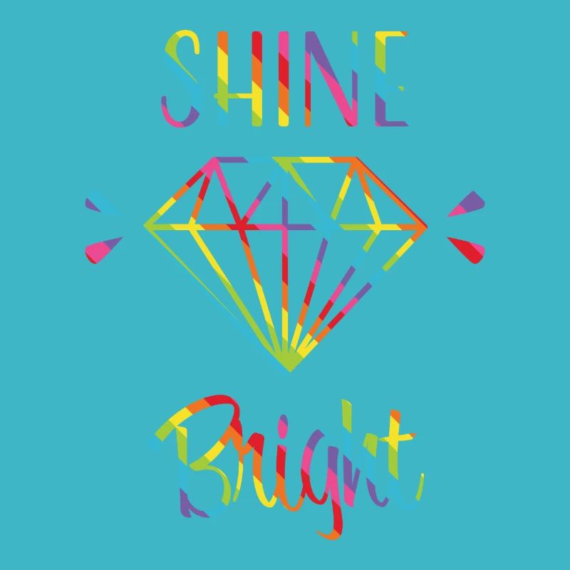 Shine Bright Like a Diamond Diamond light glow