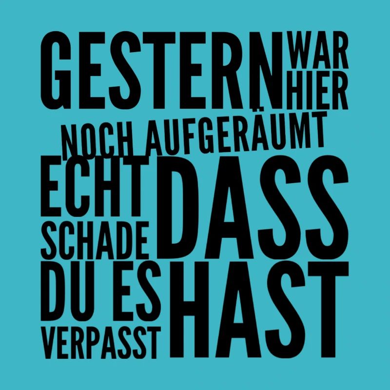 gestern hatte ich noch Ordnung