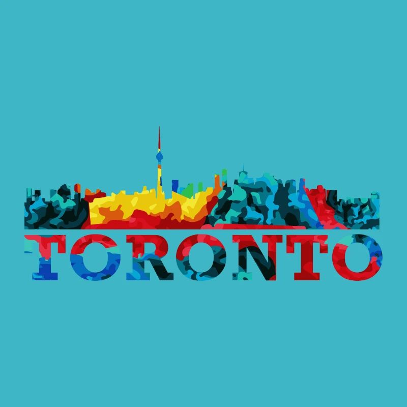 Skyline Toronto Impression Japan Souvenirgeschenk