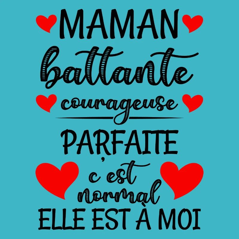 Maman battante courageuse parfaite