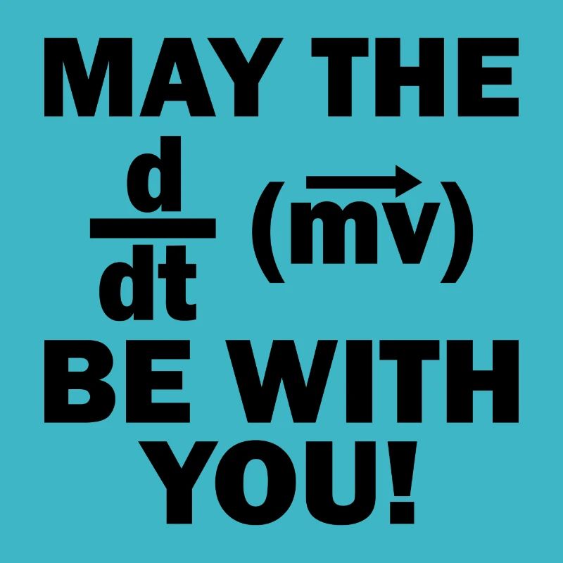 Force Impulse Physics Physicist Gift