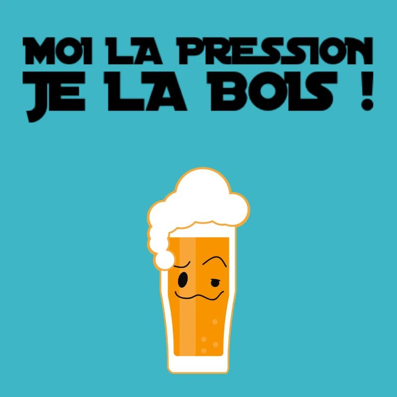 Moi la pression je la bois!