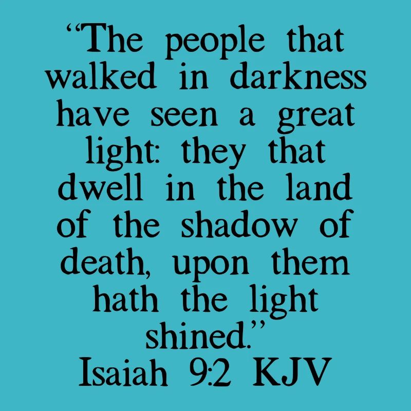 Isaiah 9:2 KJV