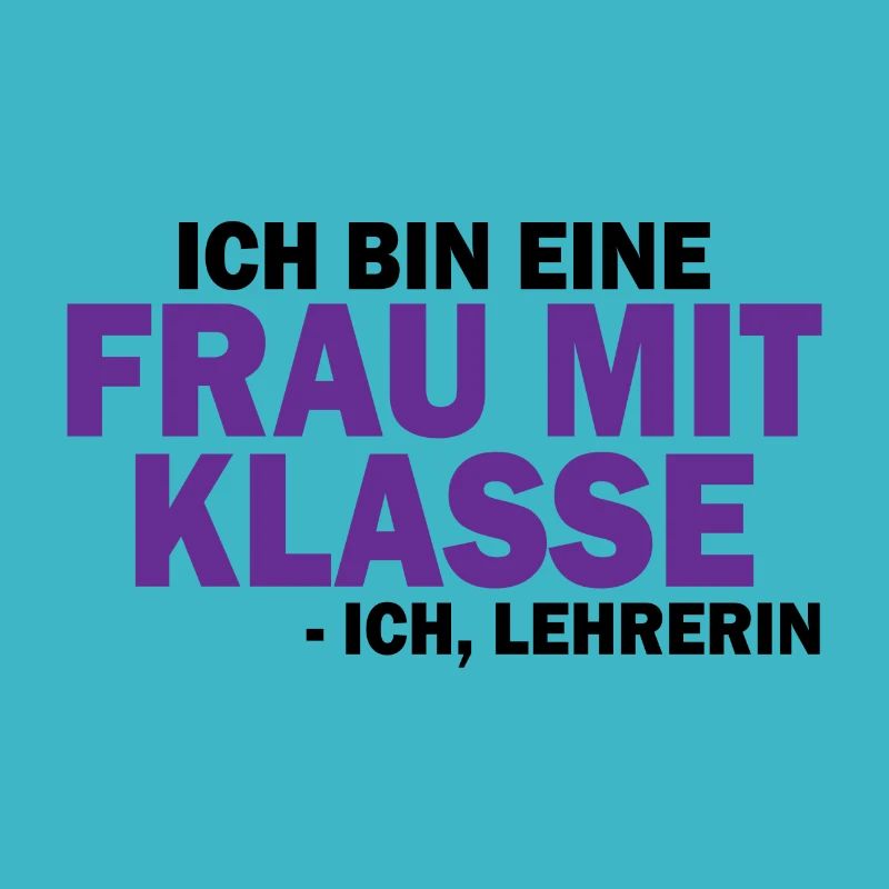 Frau mit Klasse Lehrer Geschenk