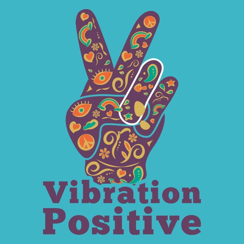 T-Shirt positive Vibration.