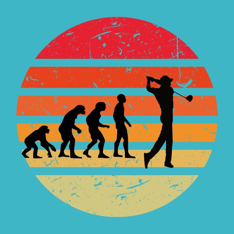 Evolution of man GOLF