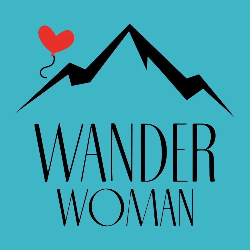 Wander woman Camping Reise Abenteuer