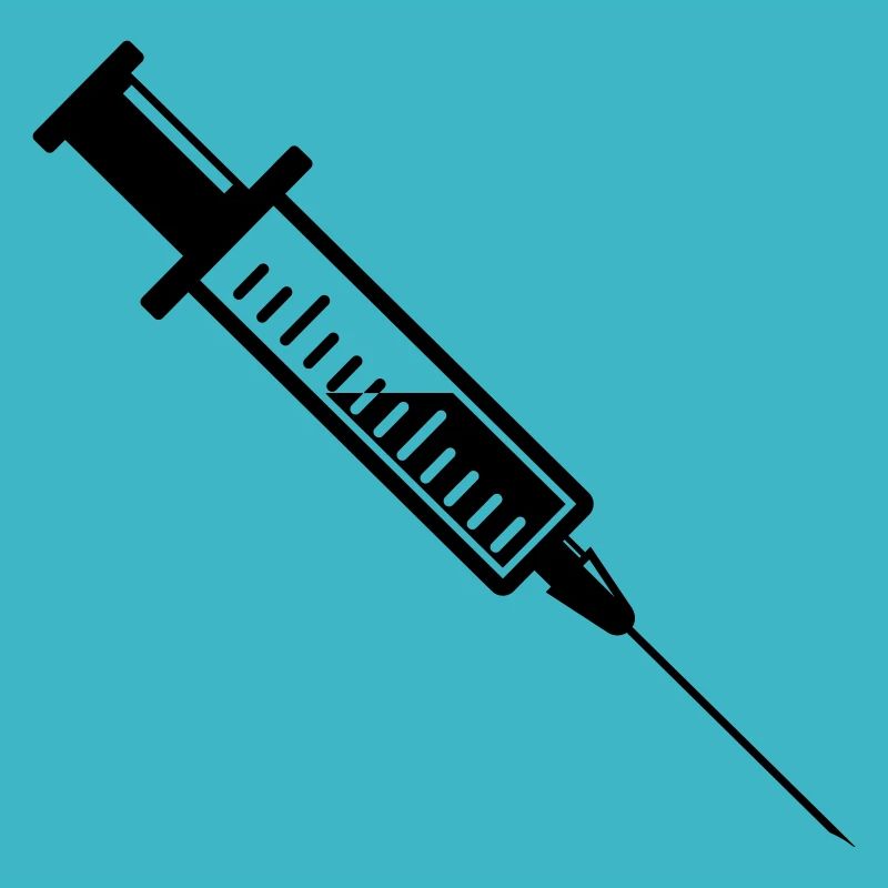 Spritze, ich bin durch!