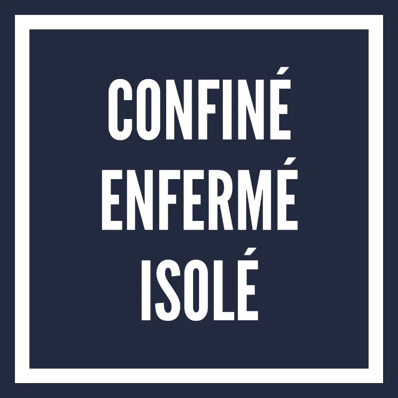 Eingeschlossen Eingesperrt Isolierte (weiß)