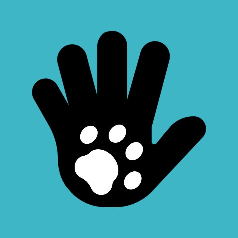 Hand in paw