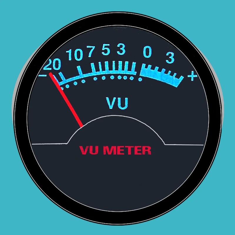 VU Meter Analog Audio Vintage Retro