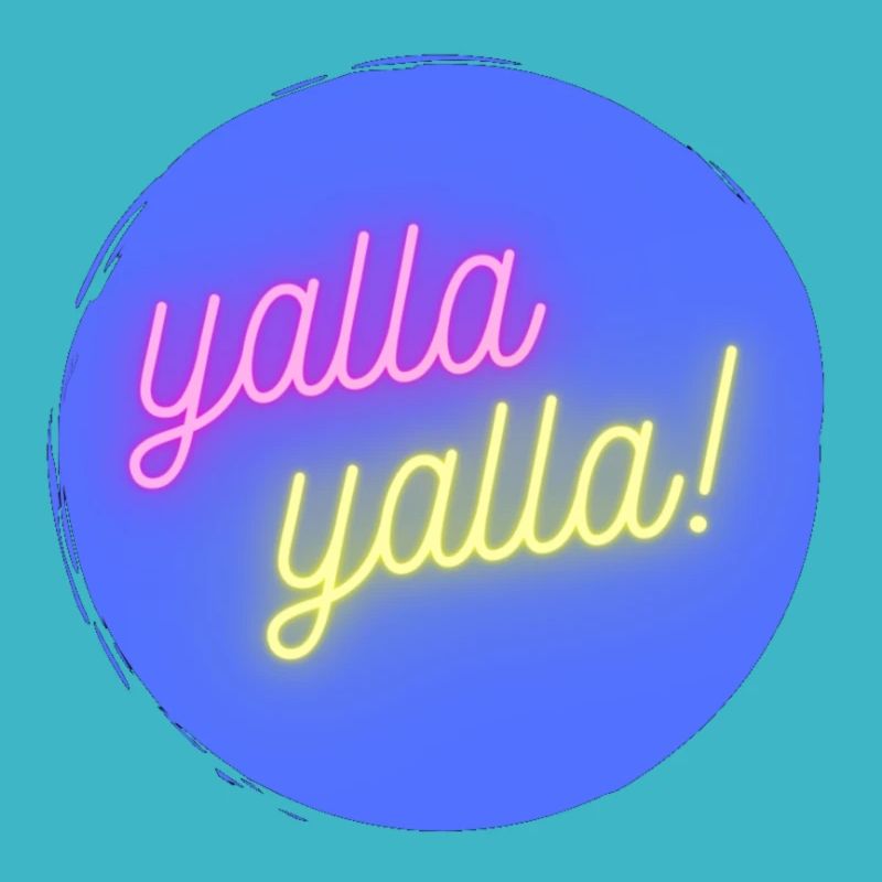 Yalla, Arabic tshirt