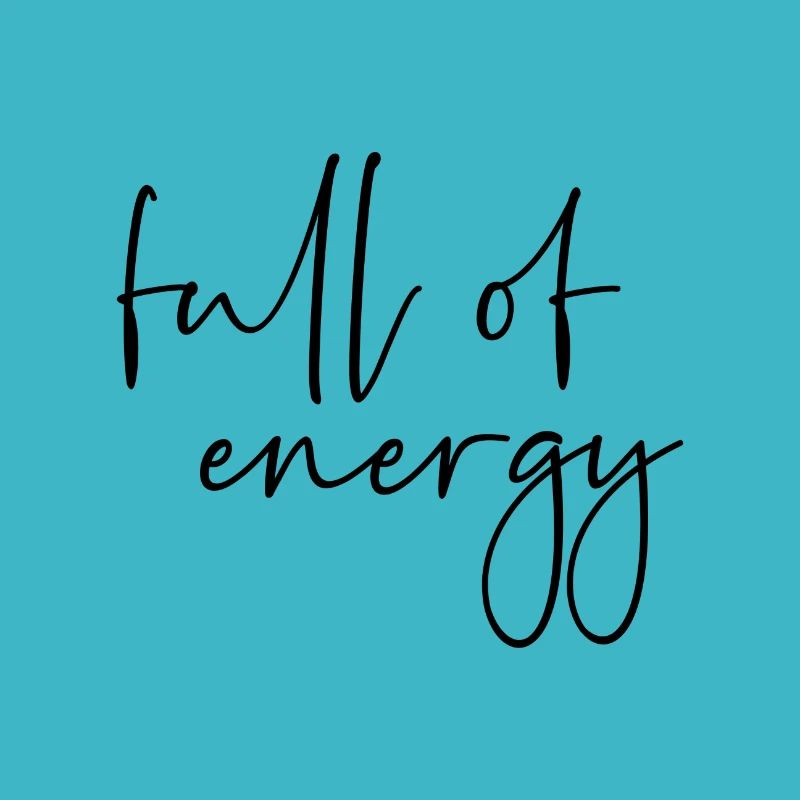 Full of energy
