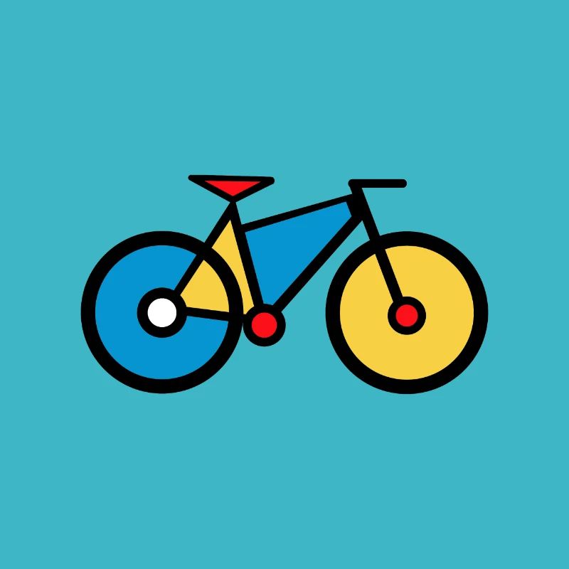 Mondrian Type vélo Vélo