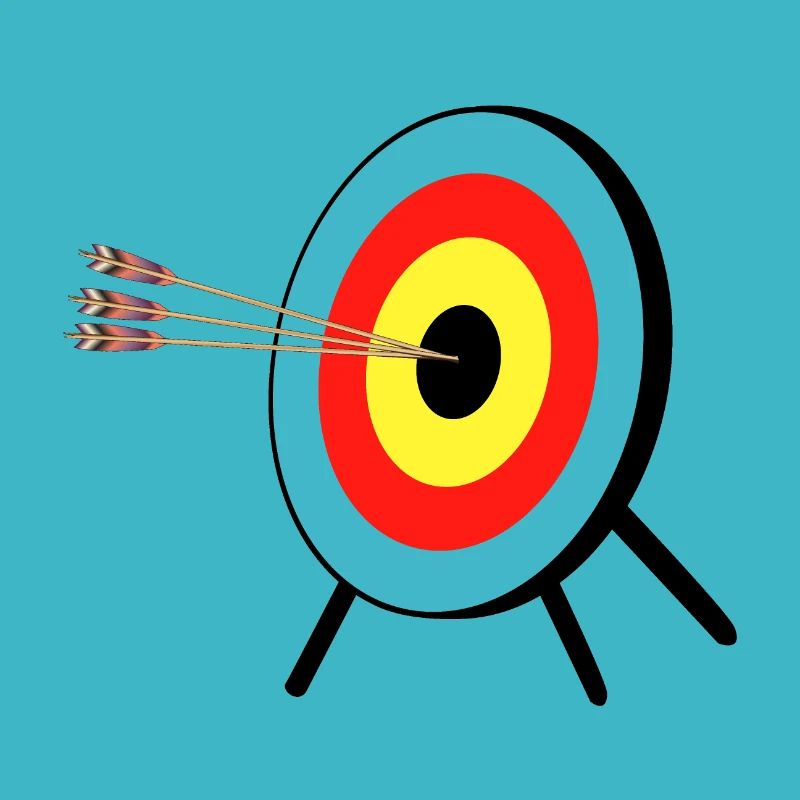 Trois flèches Bullseye