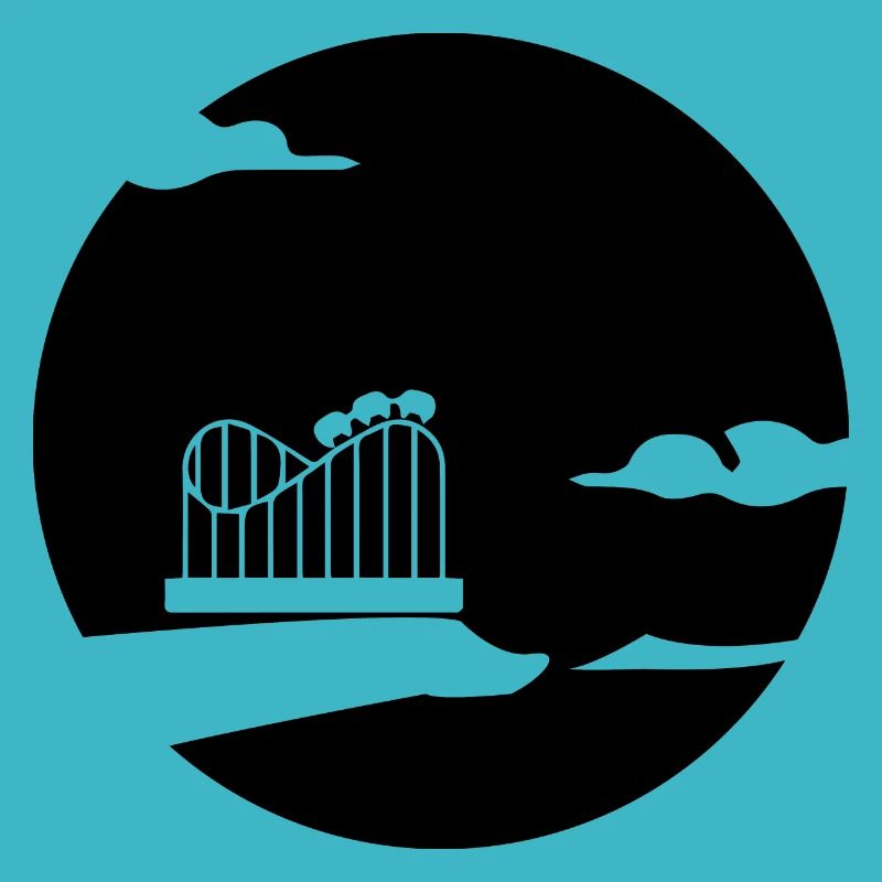 Rollercoaster Achterbahn