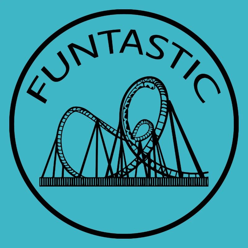 Rollercoaster Achterbahn Freizeitpark