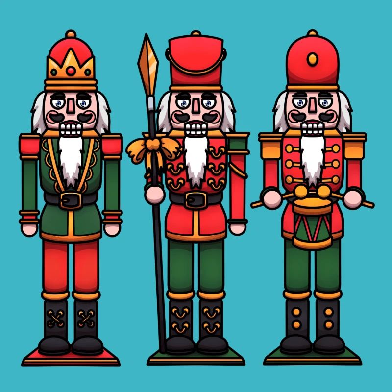 Cartoon Nutcracker's