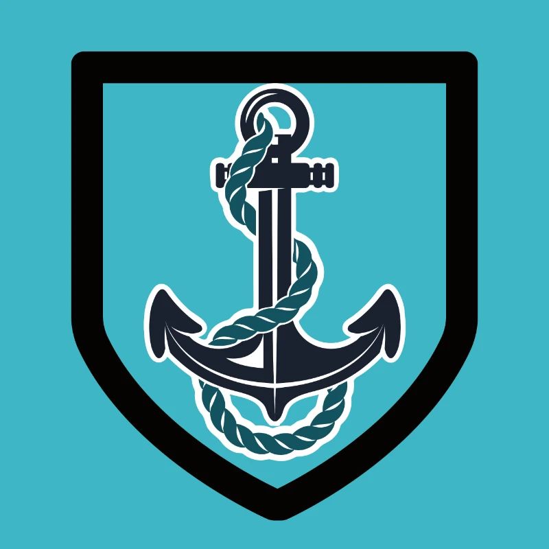French Navy marine emblem for sea sailor