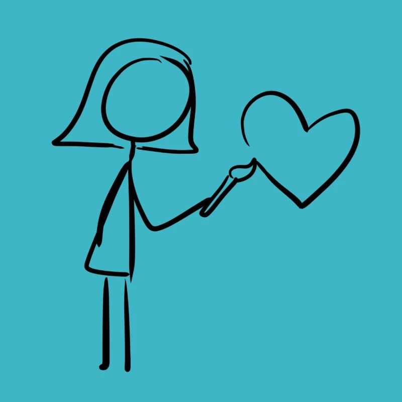 Artist drawing