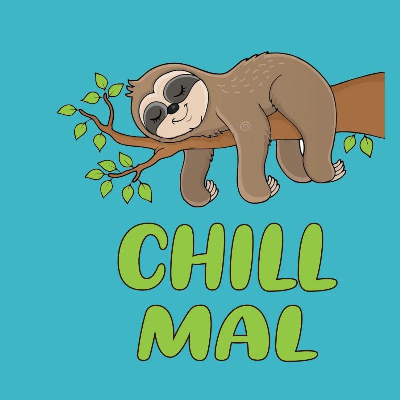Chill Mal - sloth on a branch!