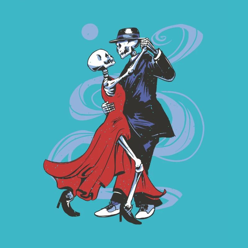 Dancing Skeletons Design