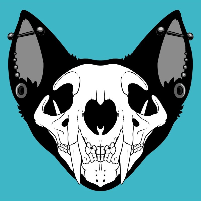 Crâne de chat
