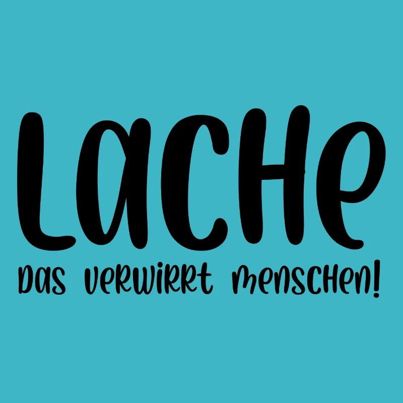Lache das verwirrt Menschen