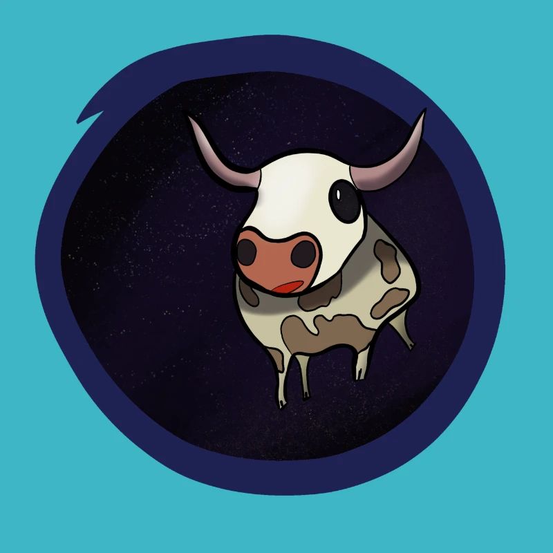 Vache dans l’espace