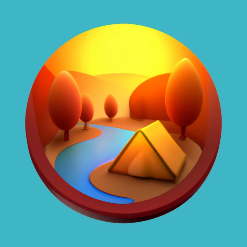Camping Sunset