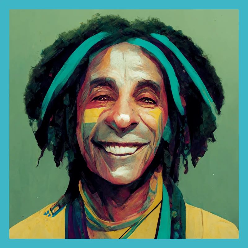 Rastafari-ölgemälde