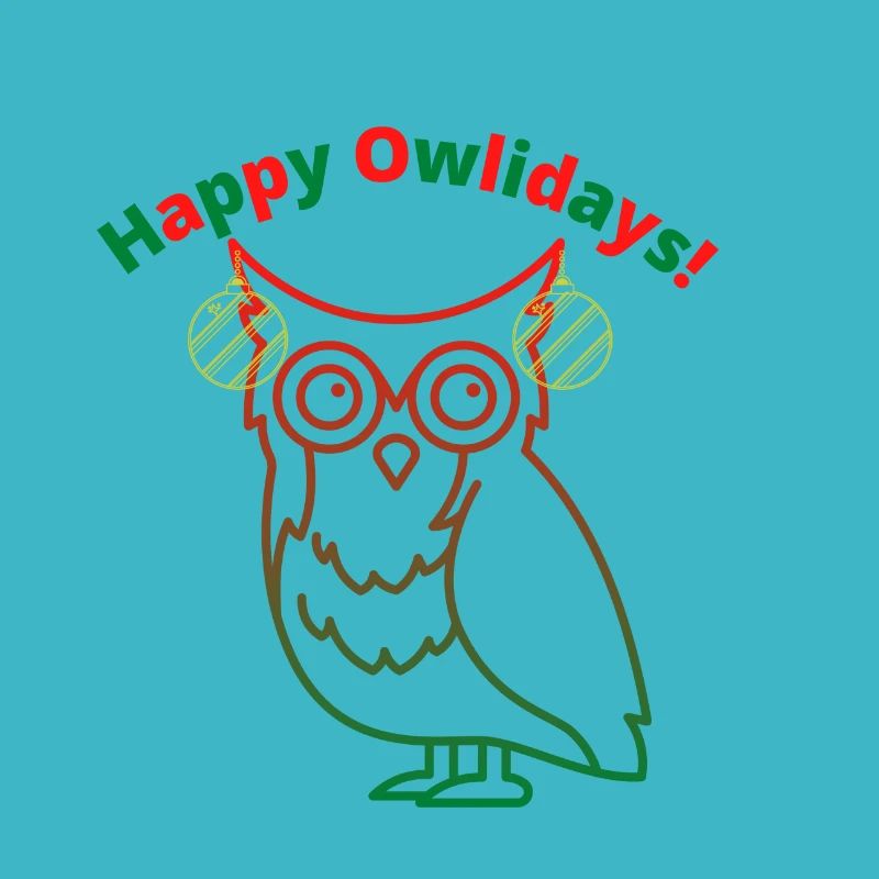 Pull de Noël | Happy Owlidays