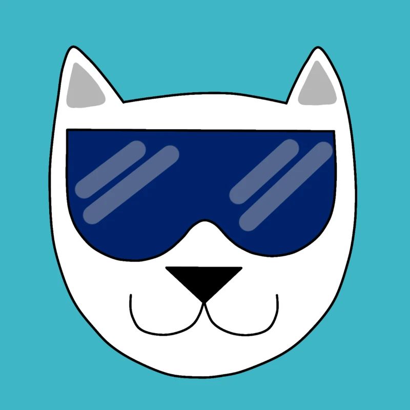 Un chat avec lunette