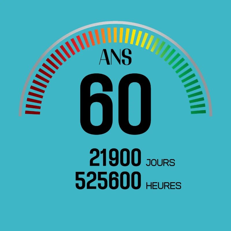 Anniversaire 60 ans Compteur
