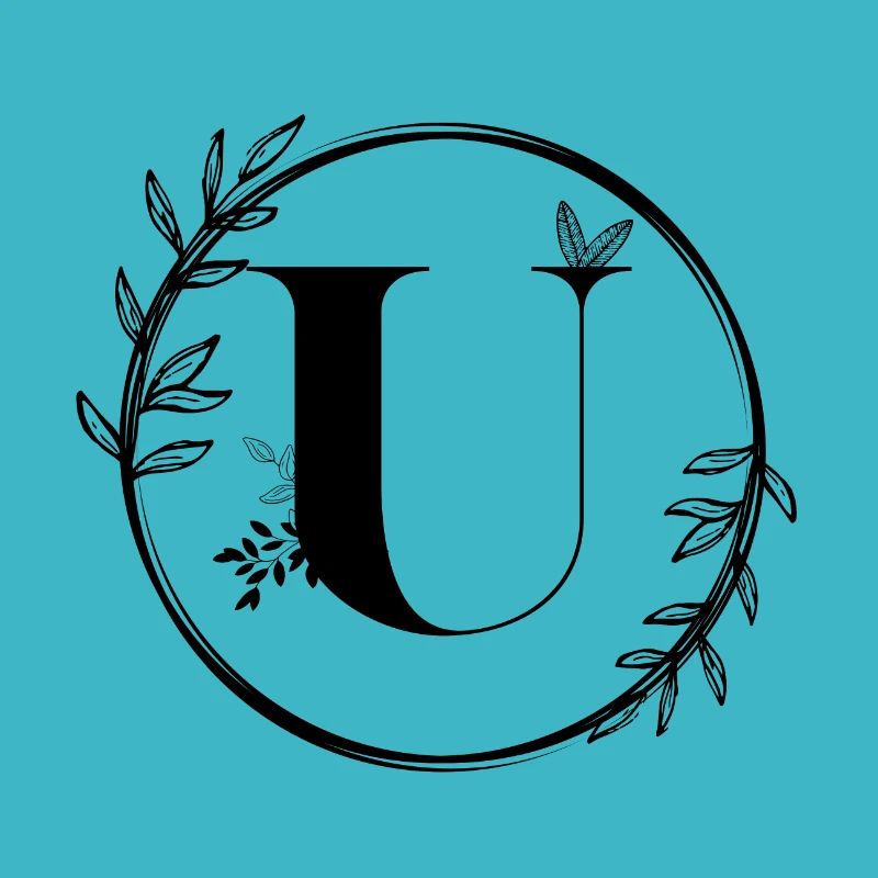 Blumenbuchstabe U