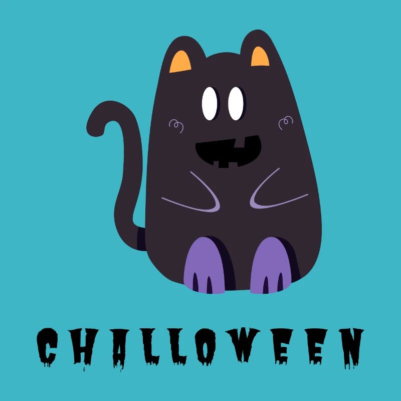 Halloween Katze