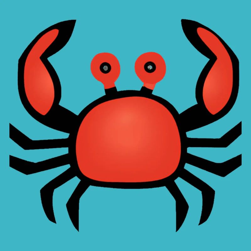 Krabben Illustration