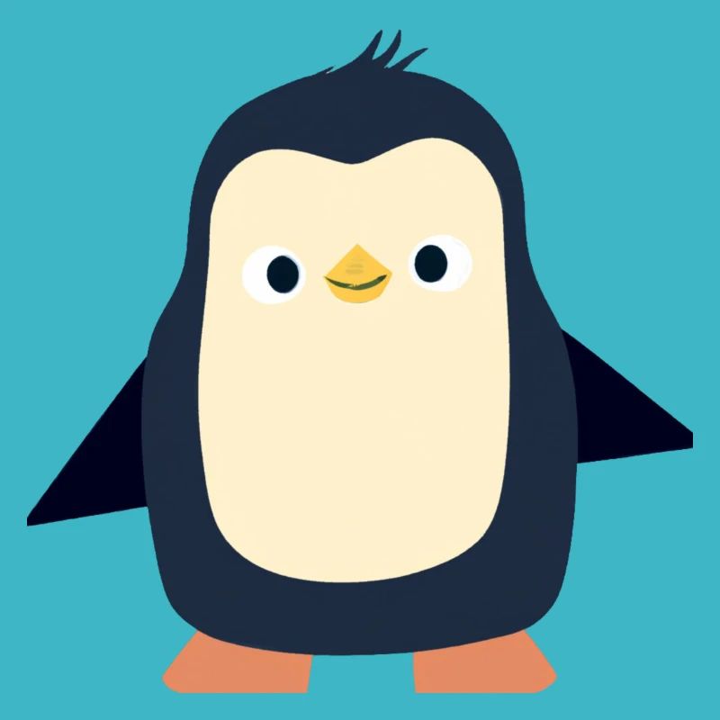 Pinguin Illustration