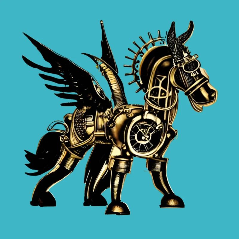 Steampunk Pferd